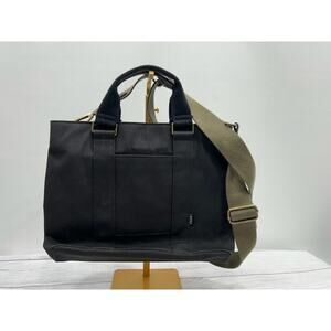 Feed‎ Project Womens Crossbody Bag Minimalist Handbag Tote Zipper Closure Black